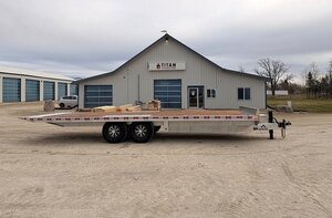 2027 Nordtek Trailers Aluminium 24' Tilting Deckover 14k Trailer
