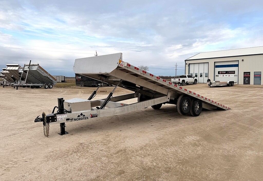 2027 Nordtek Trailers Aluminum 18' Deckover 10k Trailer