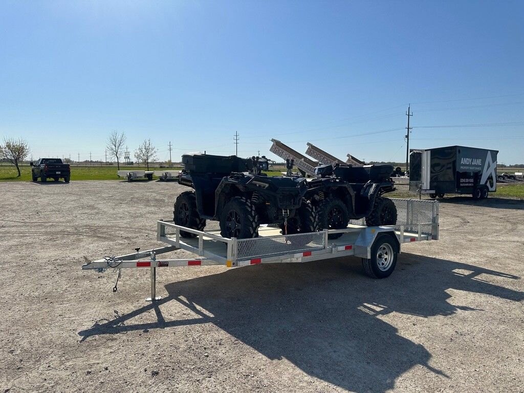 2027 Squirrel Creek Trailers Galvanized 14' Utility ATV 3k Trailer