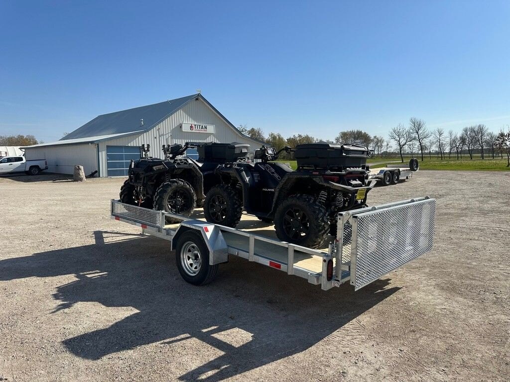 2027 Squirrel Creek Trailers Galvanized 14' Utility ATV 3k Trailer