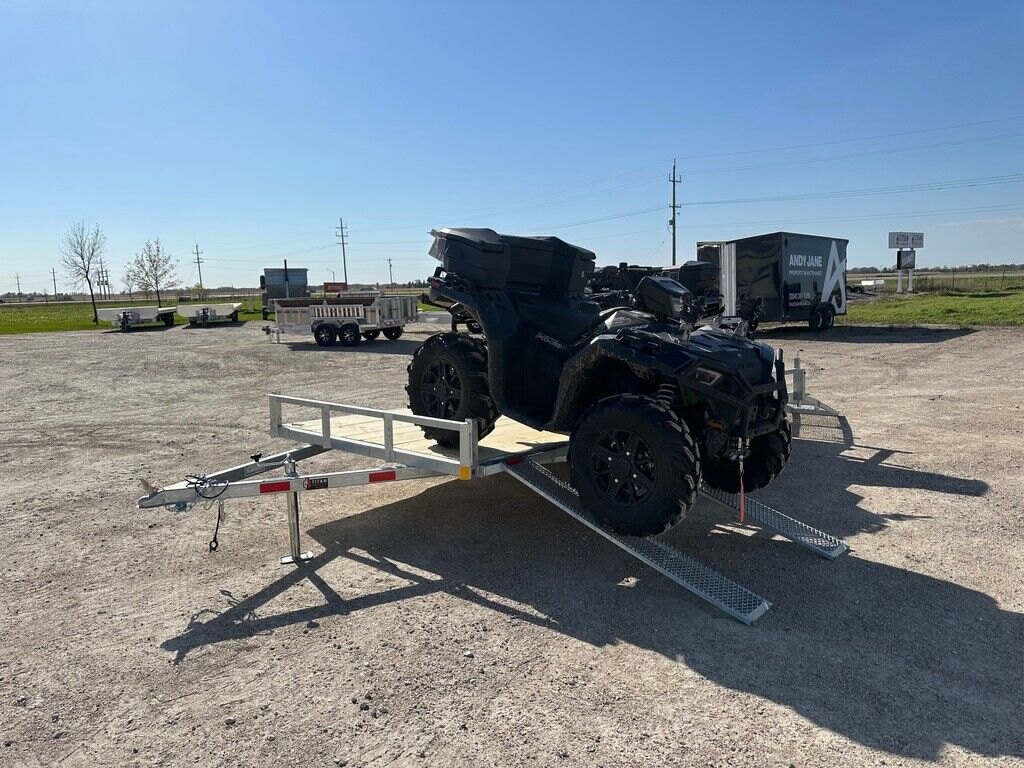 2027 Squirrel Creek Trailers Galvanized 14' Utility ATV 3k Trailer