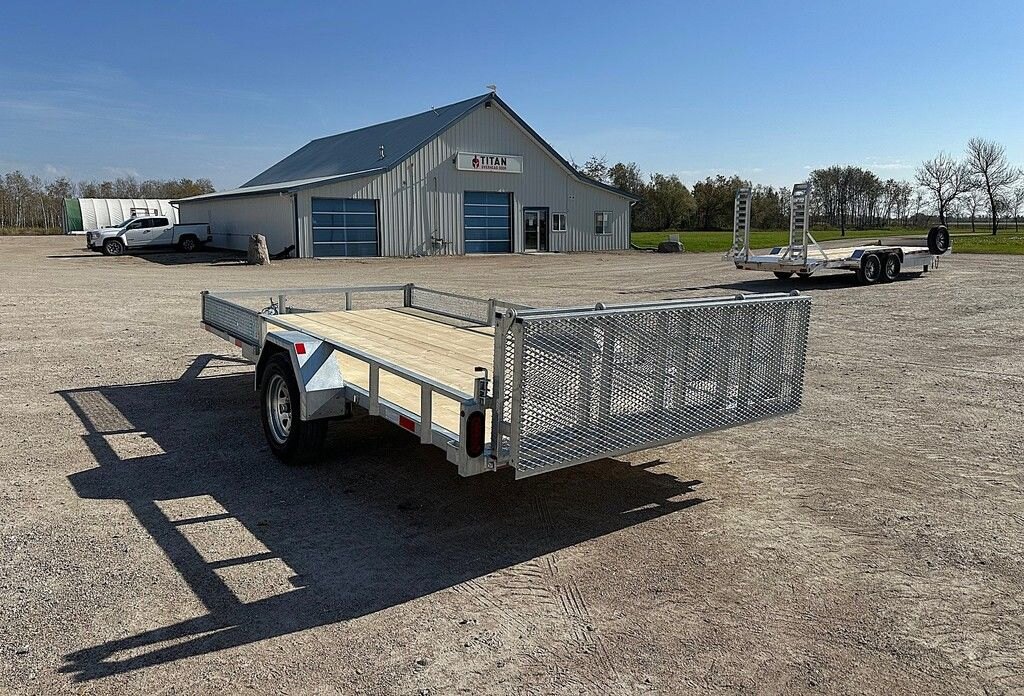 2027 Squirrel Creek Trailers Galvanized 14' Utility ATV 3k Trailer