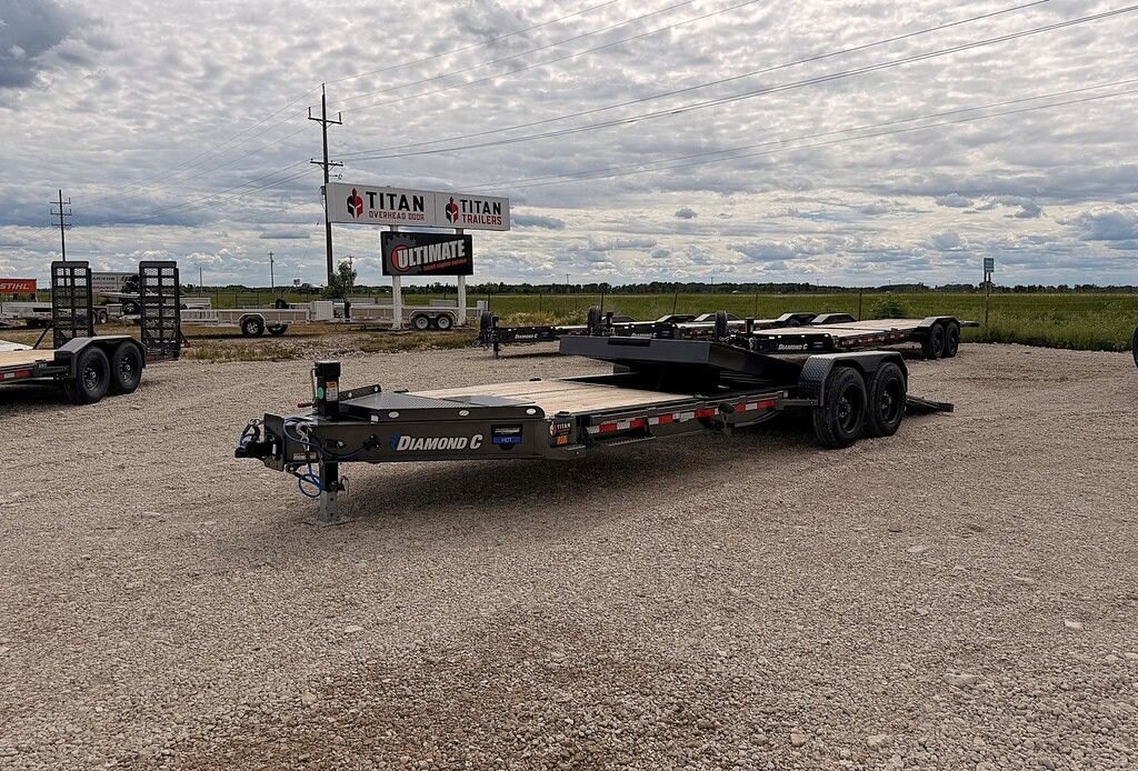 2027 Diamond C 22' Gravity Tilt Deck HDT 18k Trailer