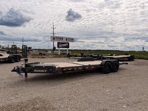 2027 Diamond C 22' Gravity Tilt Deck HDT 18k Trailer