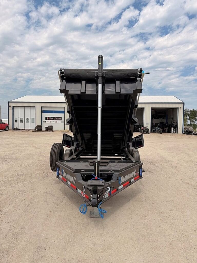 2027 Diamond C 14' Dump 15.5K LPT Trailer