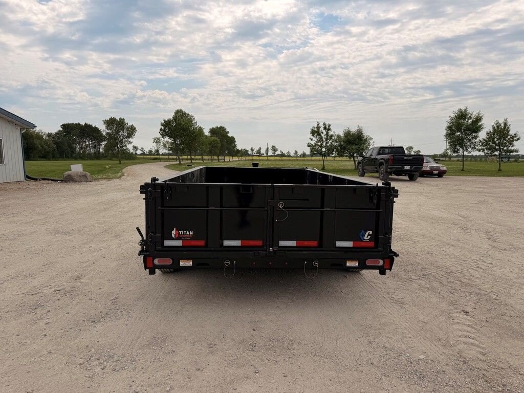 2027 Diamond C 14' Dump 15.5K LPT Trailer