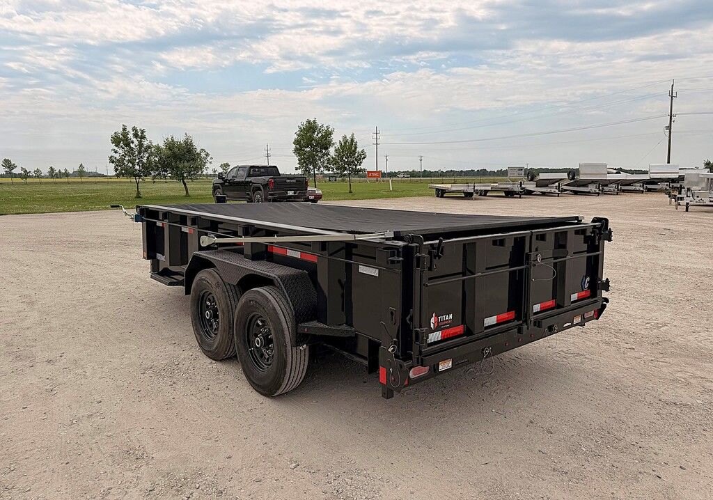 2027 Diamond C 14' Dump 15.5K LPT Trailer