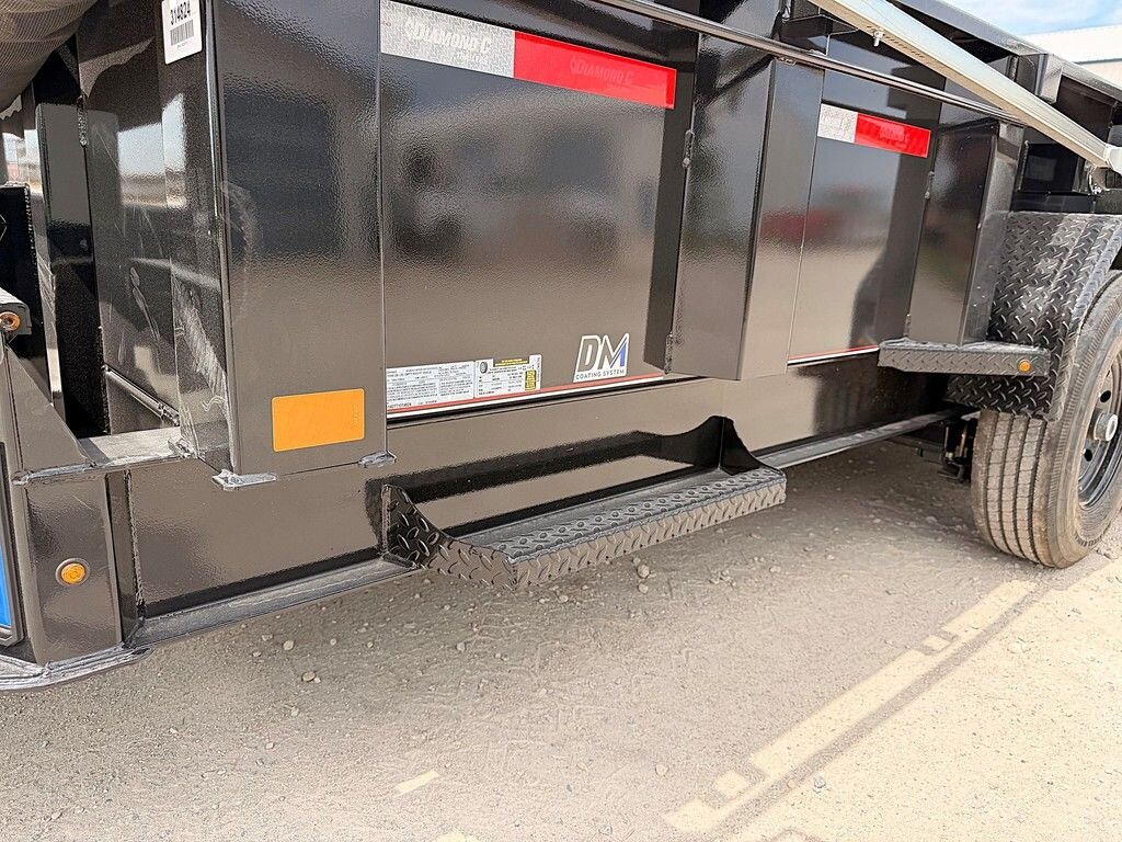 2027 Diamond C 14' Dump 15.5K LPT Trailer