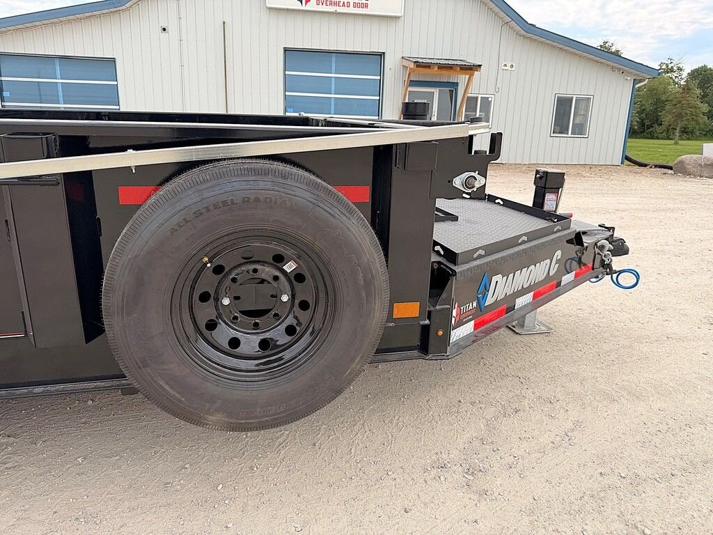 2027 Diamond C 14' Dump 15.5K LPT Trailer