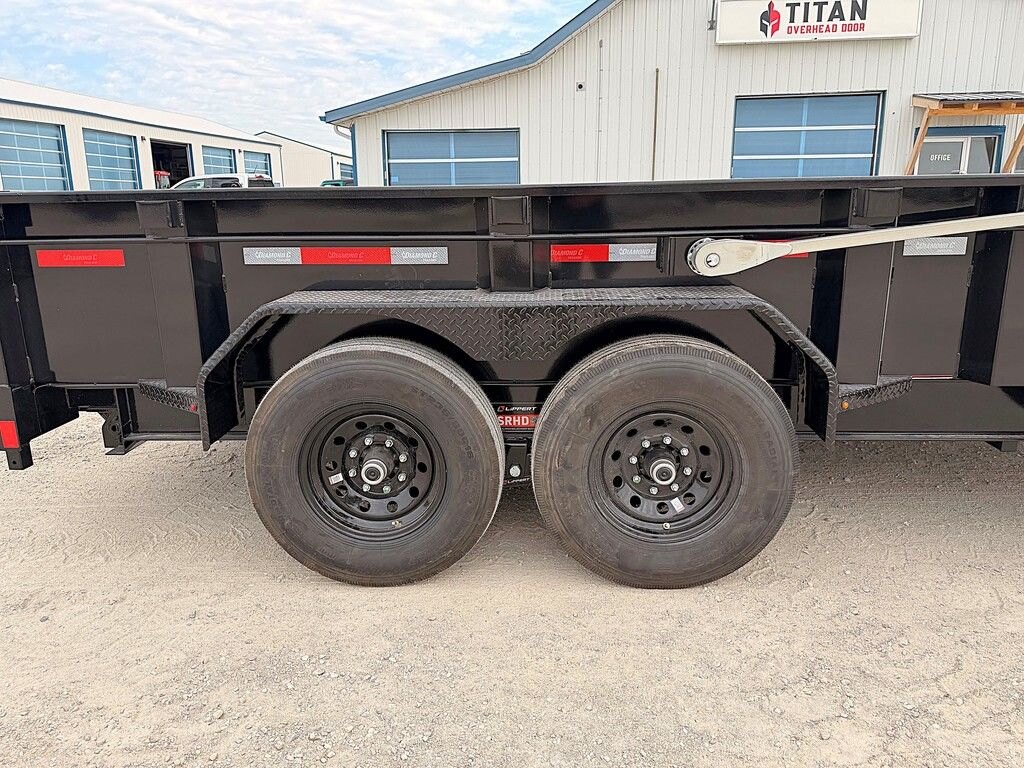 2027 Diamond C 14' Dump 15.5K LPT Trailer