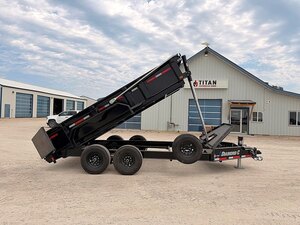 2027 Diamond C 14' Dump 15.5K LPT Trailer