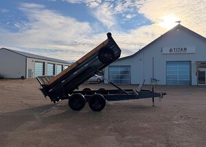 2027 Precision Trailers 12' Dump 10k Trailers
