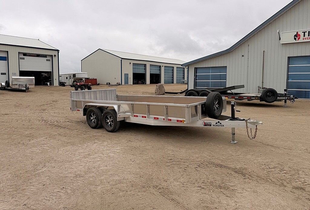 2027 Nordtek Trailers Aluminium 16' Landscape 7k Trailer