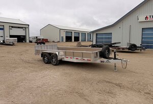 2027 Nordtek Trailers Aluminium 16' Landscape 7k Trailer
