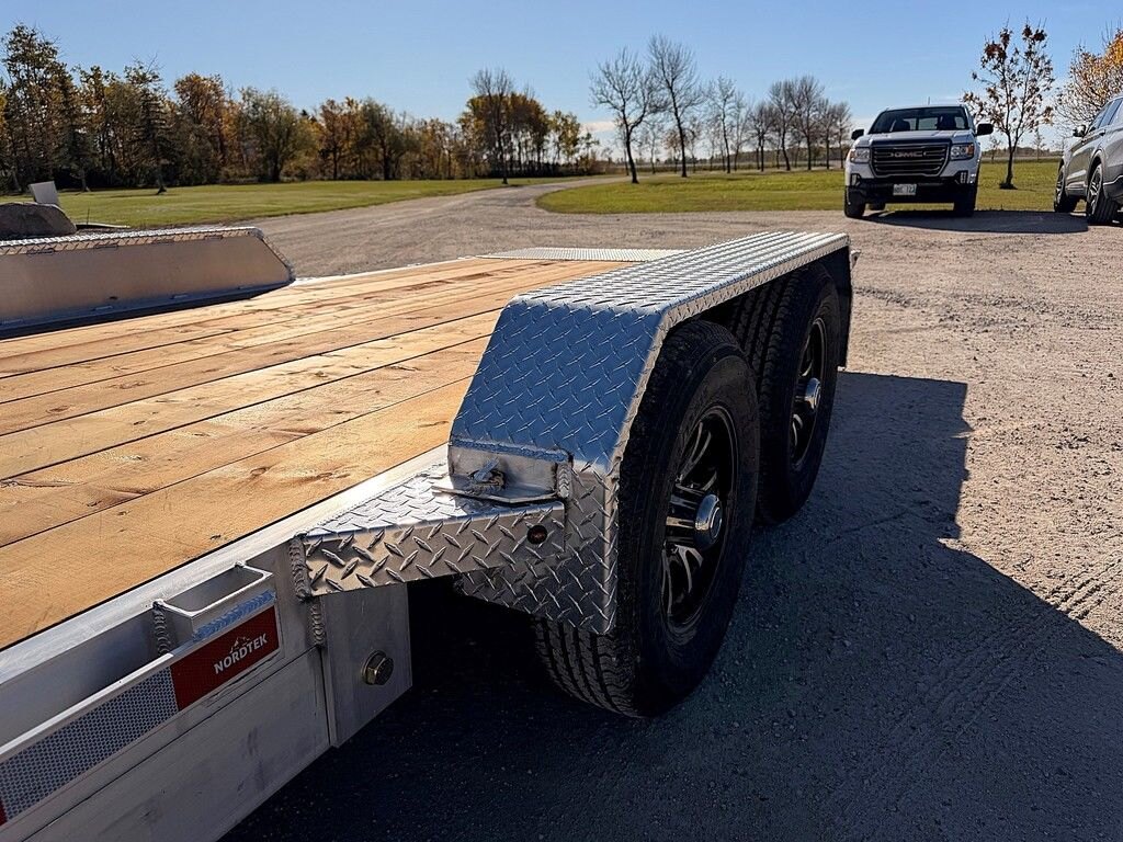 2027 Nordtek Trailers Aluminium 20' Car Hauler Tilt Deck 10K Trailer