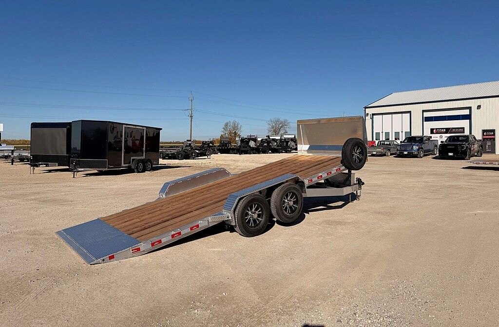 2027 Nordtek Trailers Aluminium 20' Car Hauler Tilt Deck 10K Trailer