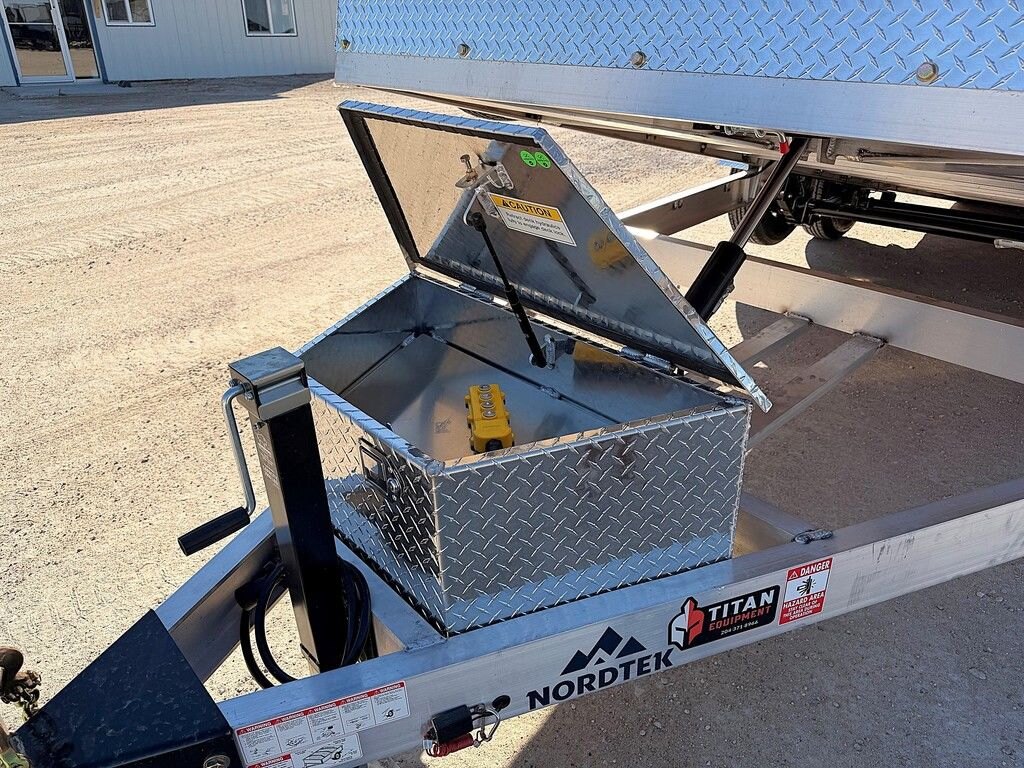 2027 Nordtek Trailers Aluminium 20' Car Hauler Tilt Deck 10K Trailer