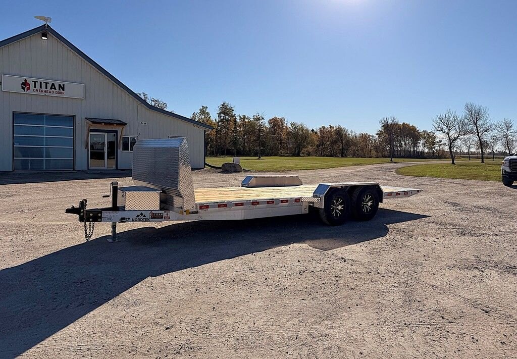 2027 Nordtek Trailers Aluminium 20' Car Hauler Tilt Deck 10K Trailer