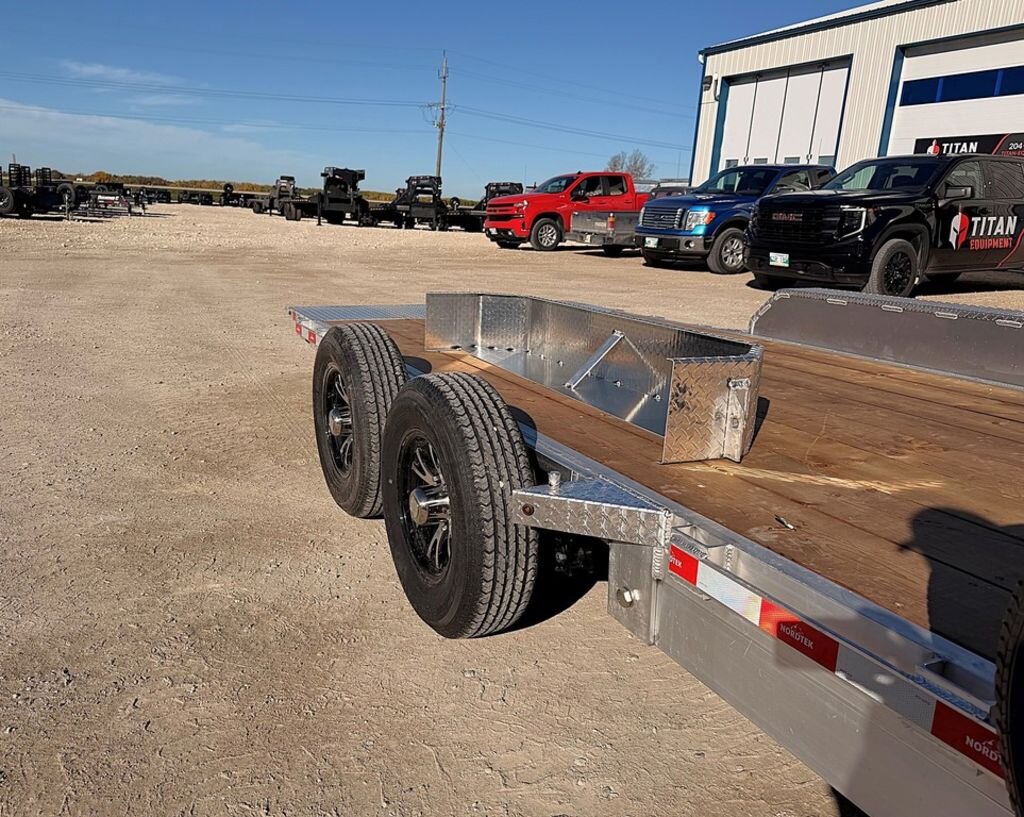 2027 Nordtek Trailers Aluminium 18' Car Hauler Tilt Deck 10K Trailer