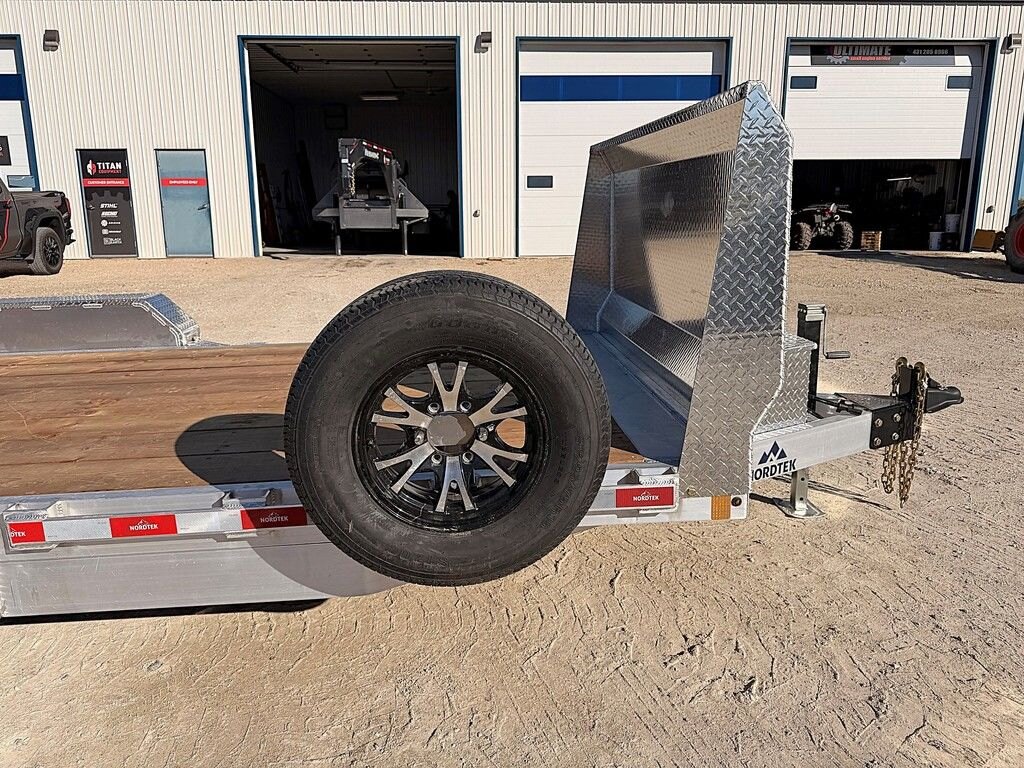 2027 Nordtek Trailers Aluminium 18' Car Hauler Tilt Deck 10K Trailer