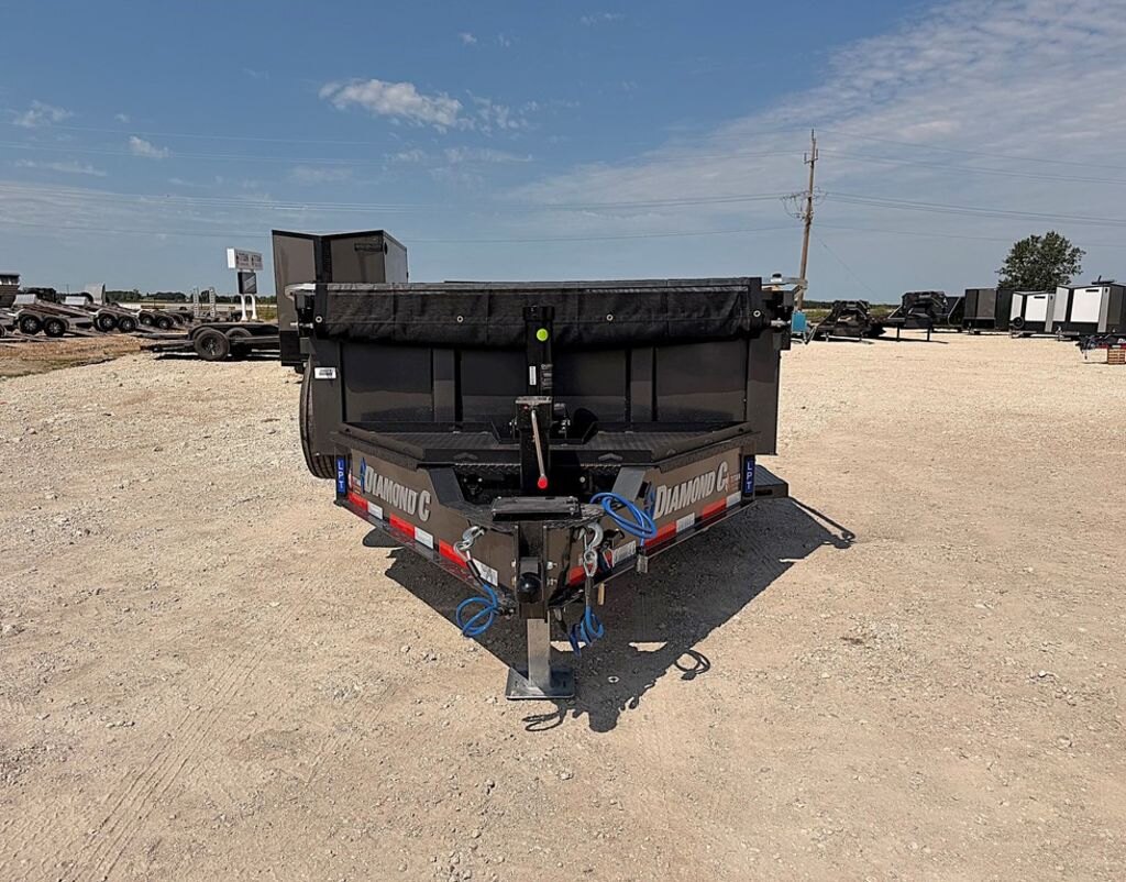 2027 Diamond C 14' Dump 15.5k LPT Trailer