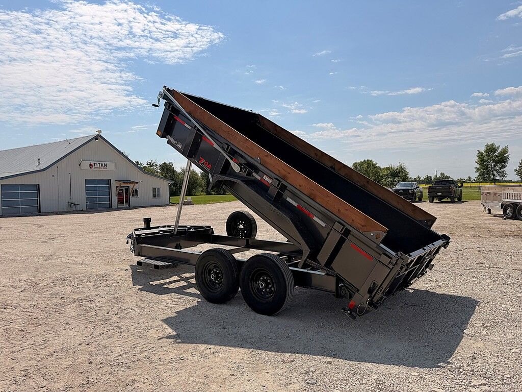 2027 Diamond C 14' Dump 15.5k LPT Trailer