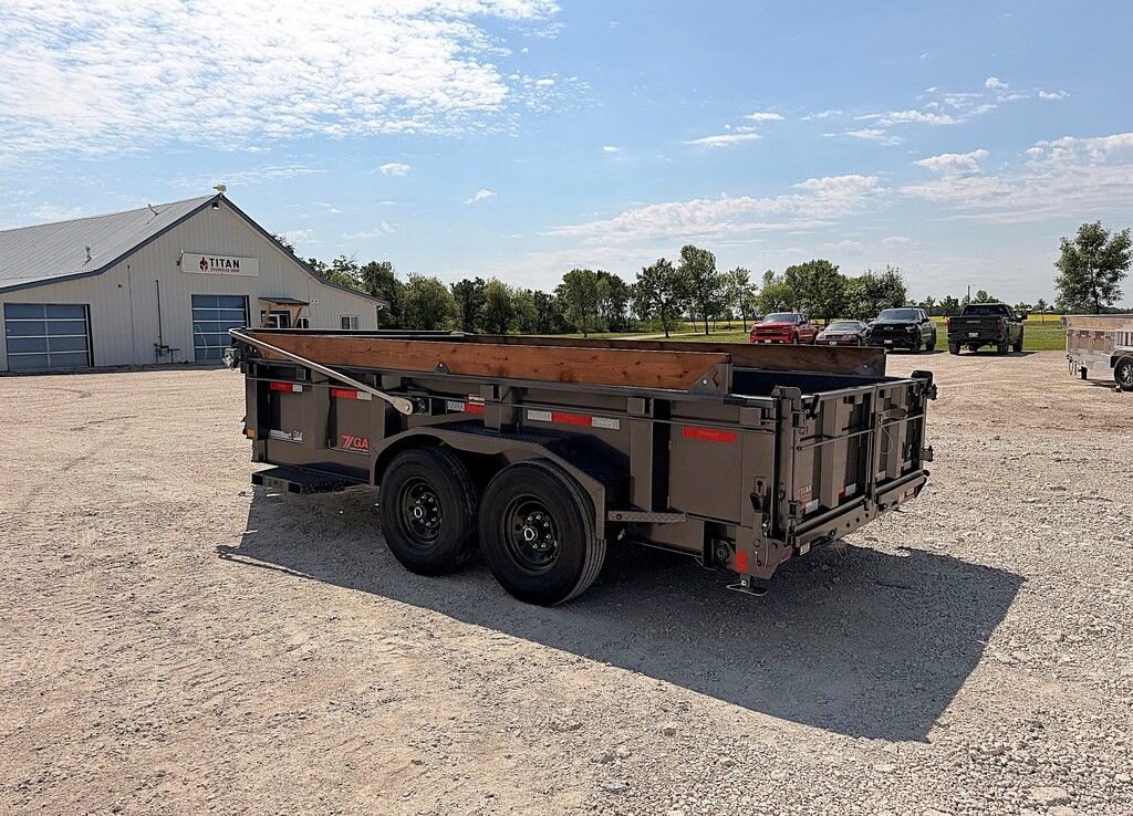 2027 Diamond C 14' Dump 15.5k LPT Trailer