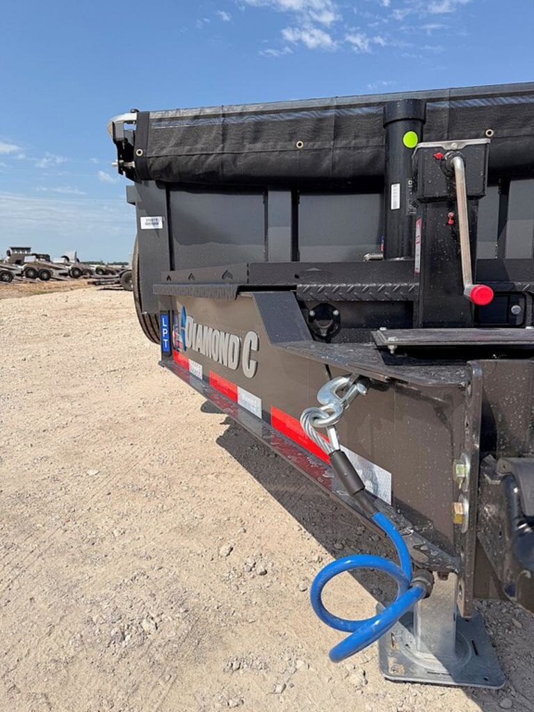 2027 Diamond C 14' Dump 15.5k LPT Trailer