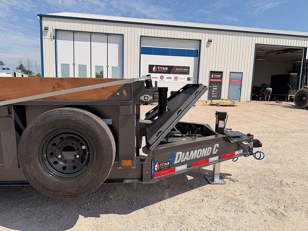 2027 Diamond C 14' Dump 15.5k LPT Trailer