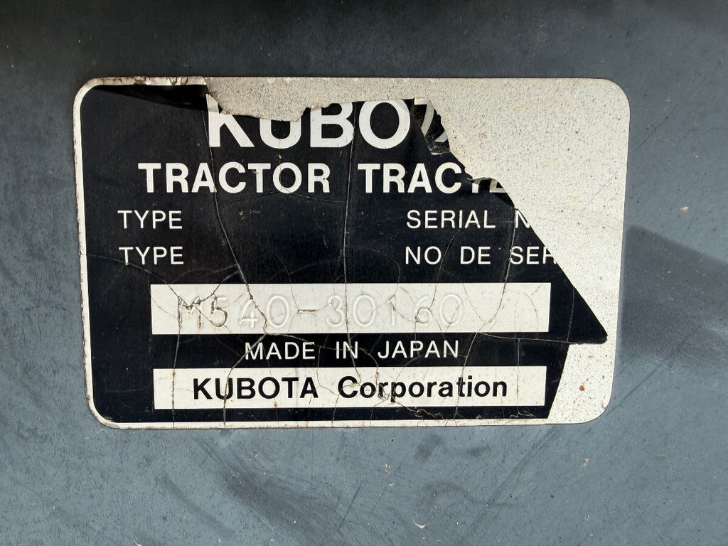 1998 Kubota M5400 Tractor