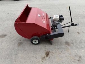 0 Smyth S44TB 44 Towable Lawn Sweeper w/ Collection Bin