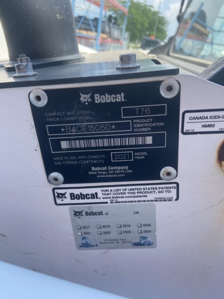 2021 Bobcat T76