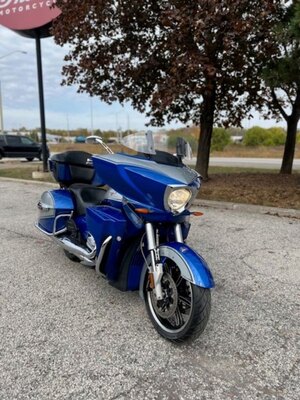 2014 Victory Motorcycles Cross Country Tour Two Tone Sonic Blue & Silver