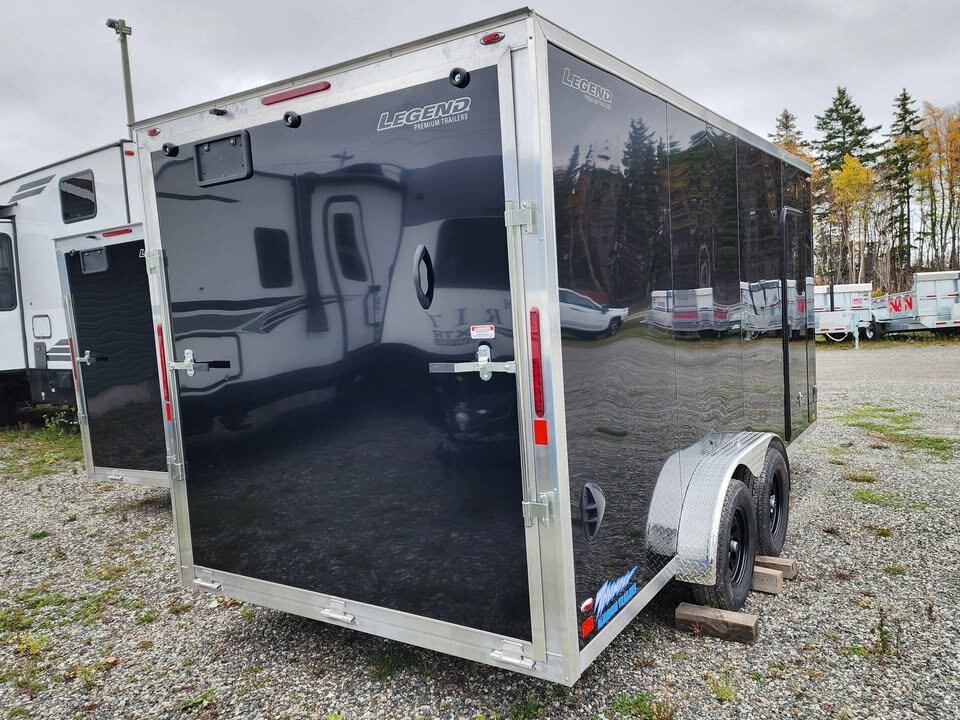2026 Legend Thunder V-Nose 7x14 All-Aluminum Cargo Trailer – Extra Height, Tandem Axle