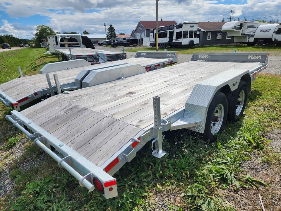 2026 N&N HD 7x12 Galvanized Dump Trailer – 15K GVWR, Telescopic Cylinder, Ramps Incl
