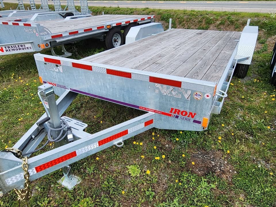 2026 N&N HD 7x14 Galvanized Dump Trailer HD Series - 15k, Combo Ramp Gate, Telescopic Cylinder