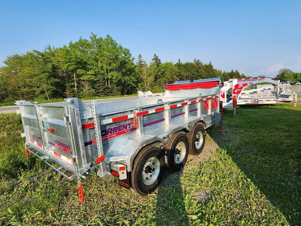 2025 N&N Galvanized 82 x 20' Equipment Hauler – 10K GVWR, Slide-In Ramps