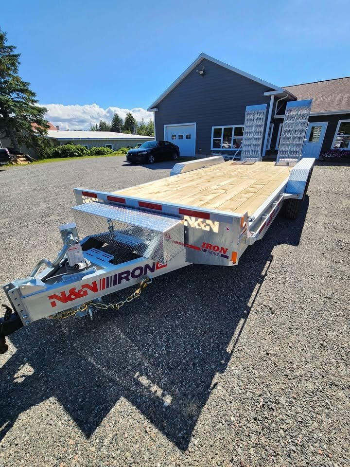 2026 N&N STORM 7X14 GALVANIZED DUMP TRAILER 15K - SIDE EXTENSIONS