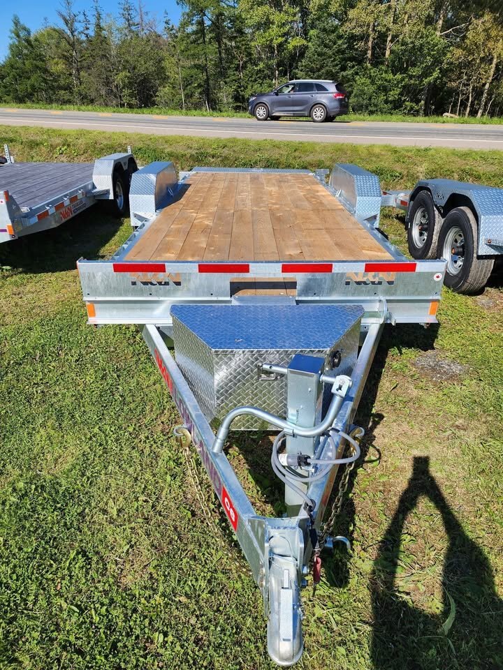 2026 N&N 6X12 GALVANIZED UTILITY TRAILER - SINGLE 3500 AXLE, 2990 GVWR