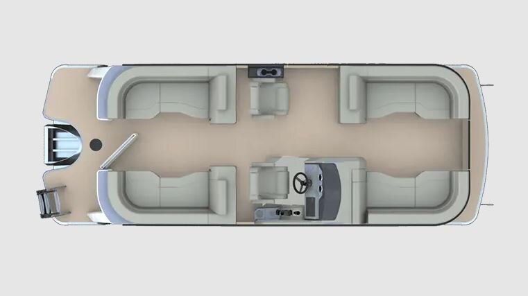 2025 Godfrey Sanpan 2700 SBW Twin