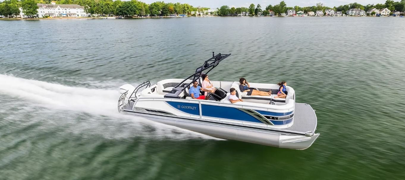 2025 Godfrey Sanpan 2700 SB Twin