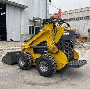 Barn Clearing Package: Derette DRT 380 Mini Skid Steer with Standard Bucket