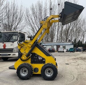 Barn Clearing Package: Derette DRT 380 Mini Skid Steer with Standard Bucket