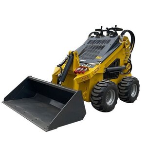 Barn Clearing Package: Derette DRT 380 Mini Skid Steer with Standard Bucket