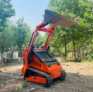 Derette T800 Mini Skid Steer Loader with Standard Bucket