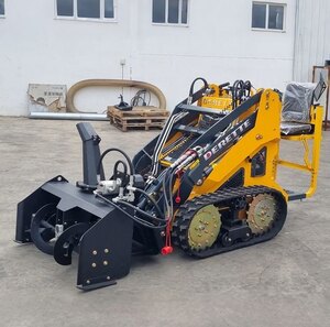 Derette Electric Snow Blower for Mini Skid Steer Loader