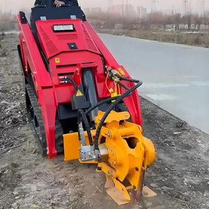 Derette Vibration Plow for Mini Skid Steer Loader