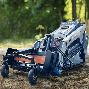Derette Harley Rake for Mini Skid Steer Loader