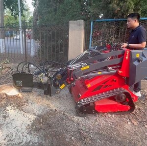 Derette Stump Grinder Mechanical Oscillating Head (Swaying Left and Right)for Mini Skid Steer Loader