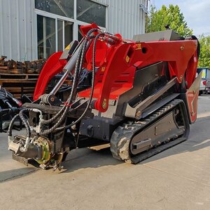 Derette Stump Grinder mechanical Oscillating Head (Swaying Back and Forth) for Mini Skid Steer Loader